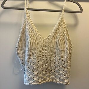 H&M crochet tank- size small- never worn!